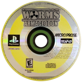 Worms Armageddon - Disc Image