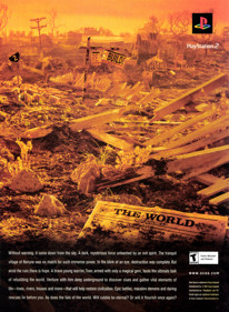 Dark Cloud - Advertisement Flyer - Front