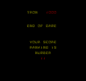 Discs of Tron - Screenshot - Game Over