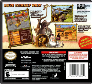 Madagascar Kartz - Box - Back - Reconstructed