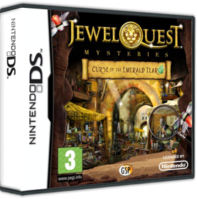 Jewel Quest Mysteries: Curse of the Emerald Tear - Box - 3D