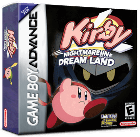 Kirby: Nightmare in Dream Land - Box - 3D