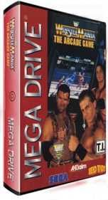 WWF WrestleMania: The Arcade Game - Box - 3D