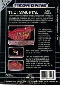 The Immortal - Box - Back