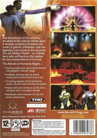 Advent Rising - Box - Back