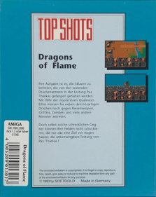 Dragons of Flame - Box - Back