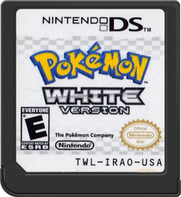 Pokémon White Version - Cart - Front Image