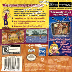 Lizzie McGuire 2: Lizzie Diaries: Special Edition - Box - Back
