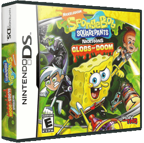 SpongeBob SquarePants featuring Nicktoons: Globs of Doom - Box - 3D Image