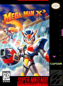 Mega Man X3 - Fanart - Box - Front
