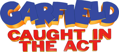Garfield: Caught in the Act - Clear Logo Image