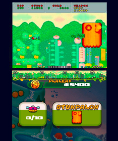 3D Fantasy Zone: Opa-Opa Bros. - Screenshot - Gameplay