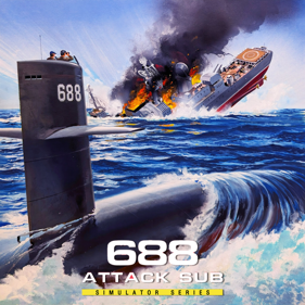 688 Attack Sub - Square