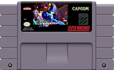 Mega Man 7 EP - Cart - Front