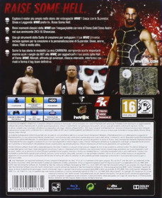 WWE 2K16 - Box - Back