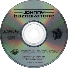 Johnny Bazookatone - Disc Image