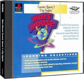 Mars Moose Cosmic Quest 1: City Sights - Box - 3D