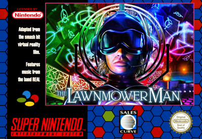 The Lawnmower Man - Fanart - Box - Front