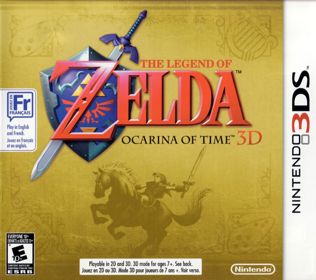 The Legend of Zelda: Ocarina of Time 3D - Box - Front