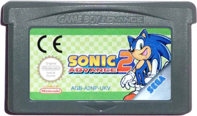 Sonic Advance 2 - Cart - Front Image