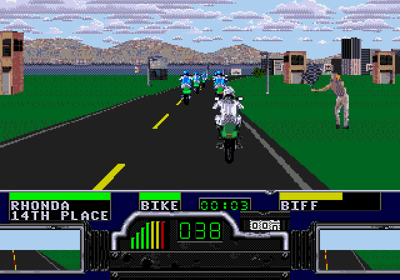 Road Rash - Screenshot - Gameplay Image