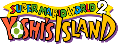 Super Mario World 2: Yoshi's Island - Clear Logo Image