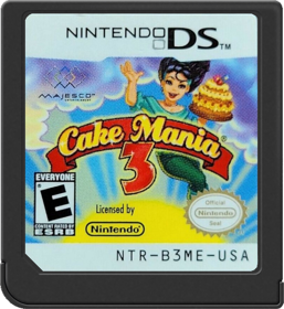 Cake Mania 3 - Cart - Front Image