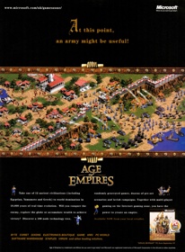 Age of Empires - Advertisement Flyer - Front