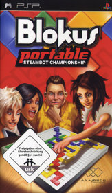 Blokus Portable: Steambot Championship - Box - Front