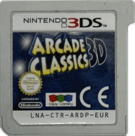Arcade Classics 3D - Cart - Front