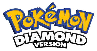 Pokémon Diamond Version - Clear Logo