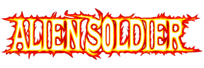 Alien Soldier - Clear Logo Image