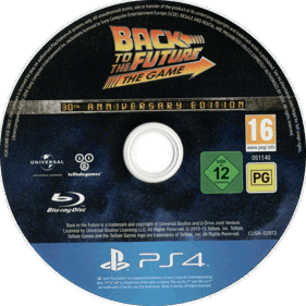 Back to the Future: The Game 30th Anniversary Edition - Disc