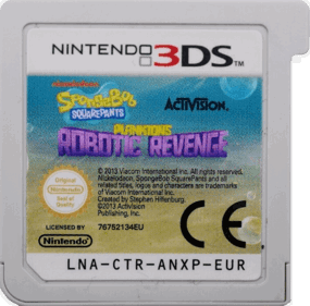 Spongebob SquarePants: Plankton's Robotic Revenge - Cart - Front