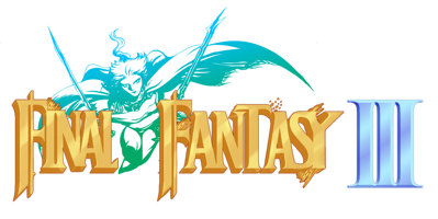 Final Fantasy III - Clear Logo