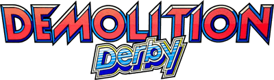 Demolition Derby (Bally Midway) - Clear Logo