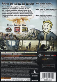 Fallout 3 - Box - Back