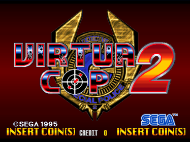 Virtua Cop 2 - Screenshot - Game Title