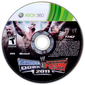 WWE SmackDown vs. Raw 2011 - Disc