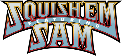 Squish 'Em Sam - Clear Logo Image