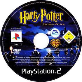 Harry Potter and the Sorcerer's Stone - Disc Image