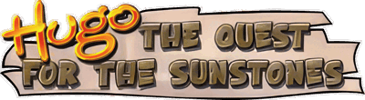 Hugo: The Quest for the Sunstones - Clear Logo Image