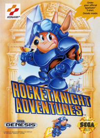 Rocket Knight Adventures - Box - Front