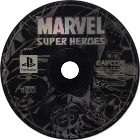 Marvel Super Heroes - Disc Image