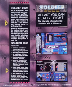 Soldier 2000 - Box - Back