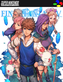 Final Fantasy V - Fanart - Box - Front