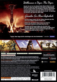 Fallout: New Vegas - Box - Back