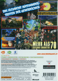 Naruto Shippuden: Ultimate Ninja Storm Generations - Box - Back