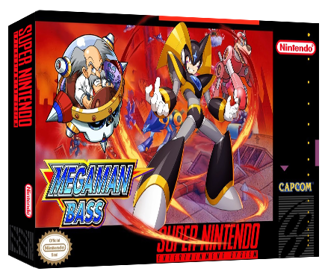 Mega Man Bass - Box - 3D
