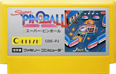 Super Pinball - Cart - Front Image